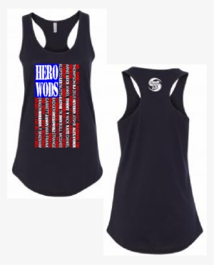 Hero Wod Ideal Racerback Tank