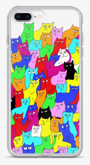 huge cat30at300 mockup case on phone iphone 7 plus8