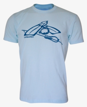 Speared Apparel Simple T-shirt - Speared Apparel Simple Shirt By In Blue (m)