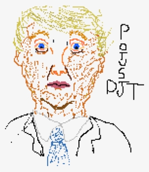 Donald J Trump - Illustration