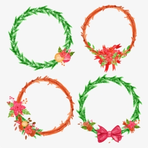 Hand Painted Is A Garland Png Transparent - Portable Network Graphics