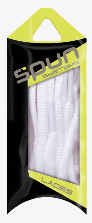 Spun™ Oval Athletic Shoelaces - Lime Yellow Oval Shoe Laces