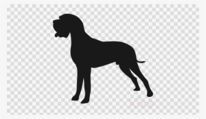 Siluetas De Perros Png Clipart Great Dane Dog Breed - New Picsart Hairstyle Png