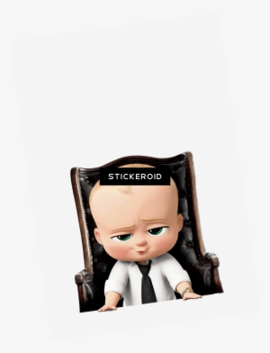 Boss Baby In Desk Chair - Boss Baby Thank You