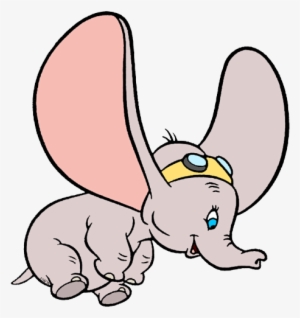 Dumbo Flying With Goggles - Portable Network Graphics