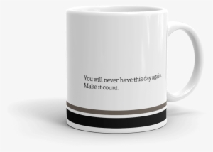 You Will Never Have This Day Again Mug - Mug