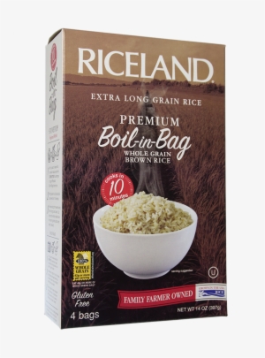 Riceland Premium Brown Rice Boil In Bag - Riceland White Rice, Premium, Long Grain, Boil-in-bag