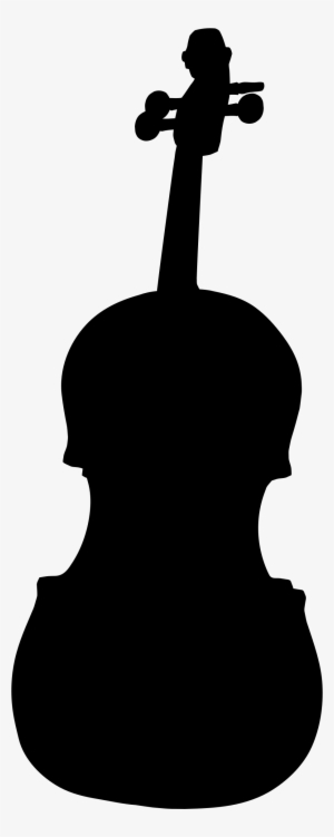 This Free Icons Png Design Of Violin Silhouette - Violin Silhouette Png