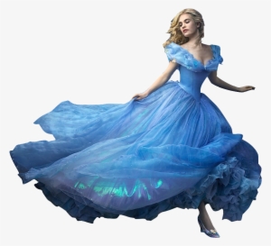 Lily James As Cinderella-full Body Png By Nickelbackloverxoxox - Lily James Cinderella Png