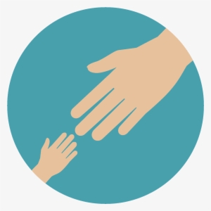Holding Hands Icon - Baby Hand Illustration Png
