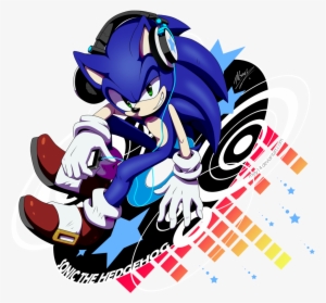 Sonic The Hedgehog With Headphones Musicfreetoedit - Sonic The Hedgehog Music