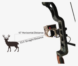 The Hawkeye Single Pin Bow Sight With Integrated Laseriq - Jetty Home 'deer Woodland' Painting Print