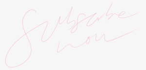 Subscribe - Handwriting