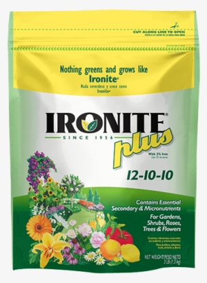 Ironite Plus Lawn & Plant Food 12 10 - Ironite Plus Lawn & Plant Food - 3lb Resealable