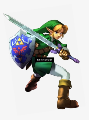 Zelda Link Legend Of The - Link With Master Sword