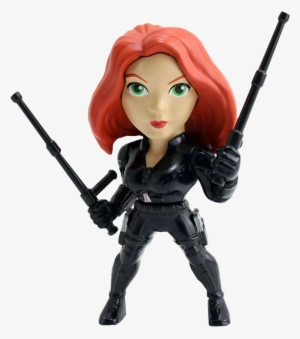 Black Widow 4” Metals Die-cast Action Figure - Captain America Civil War Toy Black Widow