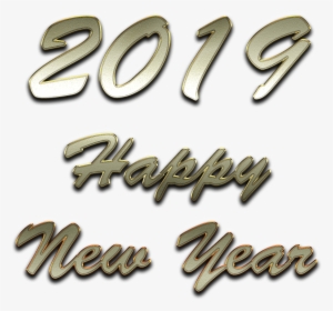 2019 Happy New Year Png File - Portable Network Graphics