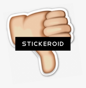 Thumb Down Emoji - Emoji Pouce En Bas