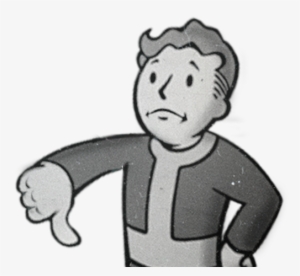 Thumbs Up Thumbs Down Png Download - Fallout Vault Boy Thumbs Down