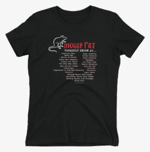 Parks And Recreation Mouse Rat Formerly Known As Women's - Mr Robot Shirt