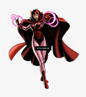 Scarlet Witch - Marvel Cinematic Girl Super Heroes