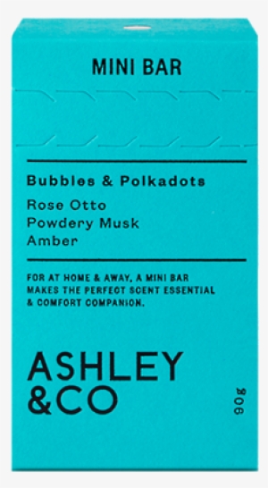 Bubbles & Polkadots Mini Soap Bar - Mini Wash Bar - Vine & Paisley By Ashley And Co