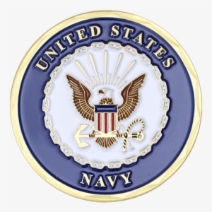 Navy Logo Ships Challenge Coin U - U.s. Navy Emblem America's Navy Challenge Coin