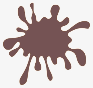 Mud Puddle Png - Black Paint Splatter Clip Art