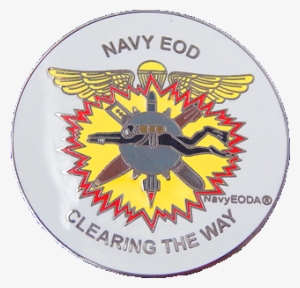 Logo Lapel Pin - Navy Eod Patches