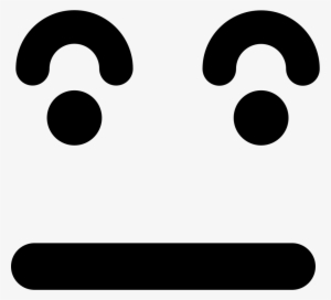 Surprised Emoticon Square Face - Emoticon