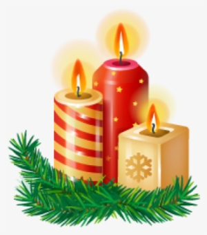 Christmas Candle Png Image, Download Png Image With - New Year Png Icon