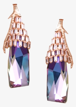 Icicle Rose Studs - Earring