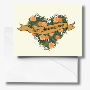 "happy Anniversary" Greeting Card - Greeting Card