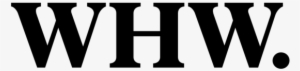 Whw Logo Horizontal Black - Important