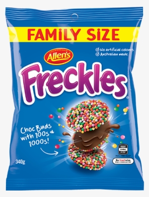 Allen's Freckles Family Size 340g Bag