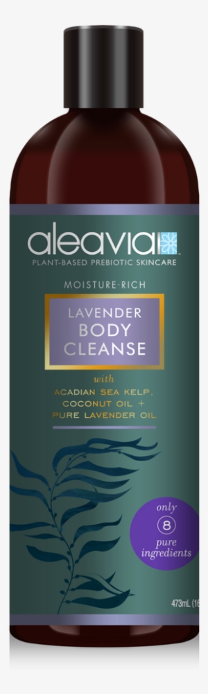 Lavender Body Cleanse Will Give Your Skin A Fresh Start - Aleavia Enzymatic Body Cleanse - 16 Oz