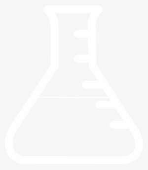 Small - Beaker Icon Png White