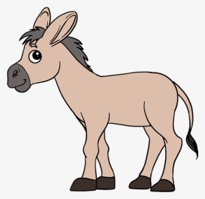 How To Draw Donkey - Drawing