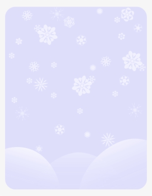 Snowflakes Background Png Download - Portable Network Graphics