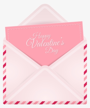 Happy Valentine With Envelope