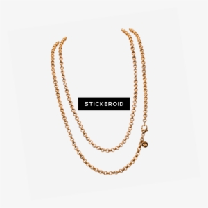 Jewellery Chain - Nikki Lissoni 'medium Link Belcher' 90cm Silver Plated