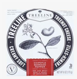 Treeline Treenut Cheese Chipotle Serrano Pepper - Treeline Cheese Herb Garlic