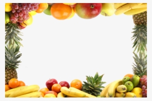 Picture Freeuse Library Fruit Healthy Diet Clip Art - Fruit And Vegetable Border