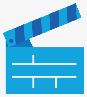 Video Eps Svg Png - Video Blue Icon Png