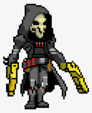 Reaper From Overwatch - Overwatch Pixel Spray Grid