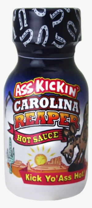 Ass Kickin' Carolina Reaper Hot Sauce Travel Size 3/4 - Ass Kickin Carolina Reaper