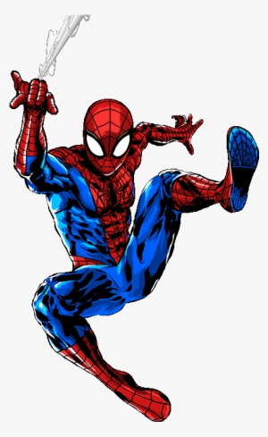 The Price Of Being Spider-man - Spiderman Shooting Web Png