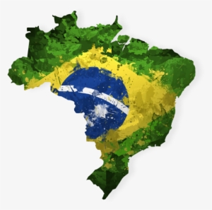 Brazil Map Ftestickers Flag Flagbrazil - Brazilian Flag Shower Curtain