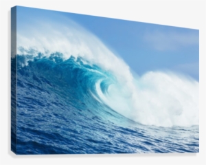 A Large Ocean Wave Breaks At The Big Wave Spot Know - Posterazzi A Large Ocean Wave Breaks At I Hawaii United