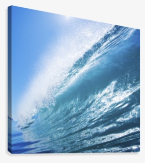 Blue Ocean Wave Canvas Print - Posterazzi Dpi12292153 Blue Ocean Wave Poster Print